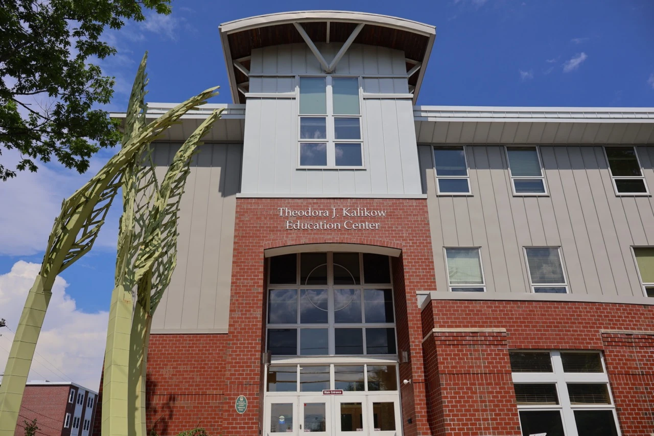 Front of Theodora J. Kalikow Education Center