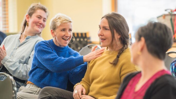 UMF Master’s in Counseling Psychology students receive surprise fellowships from Mariah’s Studio